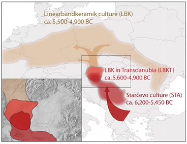 Streams of Neolithisation in Western Europe